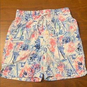 Lilly Pulitzer Pink and Blue Boys' Trunk